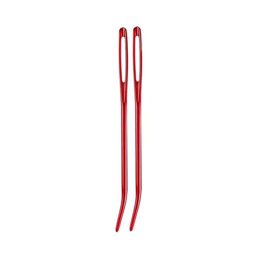 Needlework Crafts Sewing Bent Tip Big Eye Bent Needle Aluminum Multisize Knitting Needles Crochet Needles Hand Weave Tool
Needlework Crafts Sewing Bent Tip Big Eye Bent Needle Aluminum Multisize Knitting Needles Crochet Needles Hand Weave Tool
