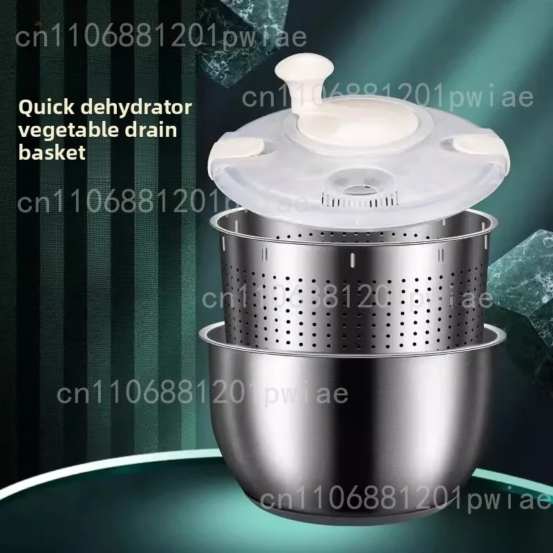Спиннер для салата, сушилка для вращения, стиральная машина, дегидратор, обезвоживающая стиральная машина, очиститель для фруктов и овощей, инструмент из нержавеющей стали
Спиннер для салата, сушилка для вращения, стиральная машина, дегидратор, обезвоживающая стиральная машина, очиститель для фруктов и овощей, инструмент из нержавеющей стали