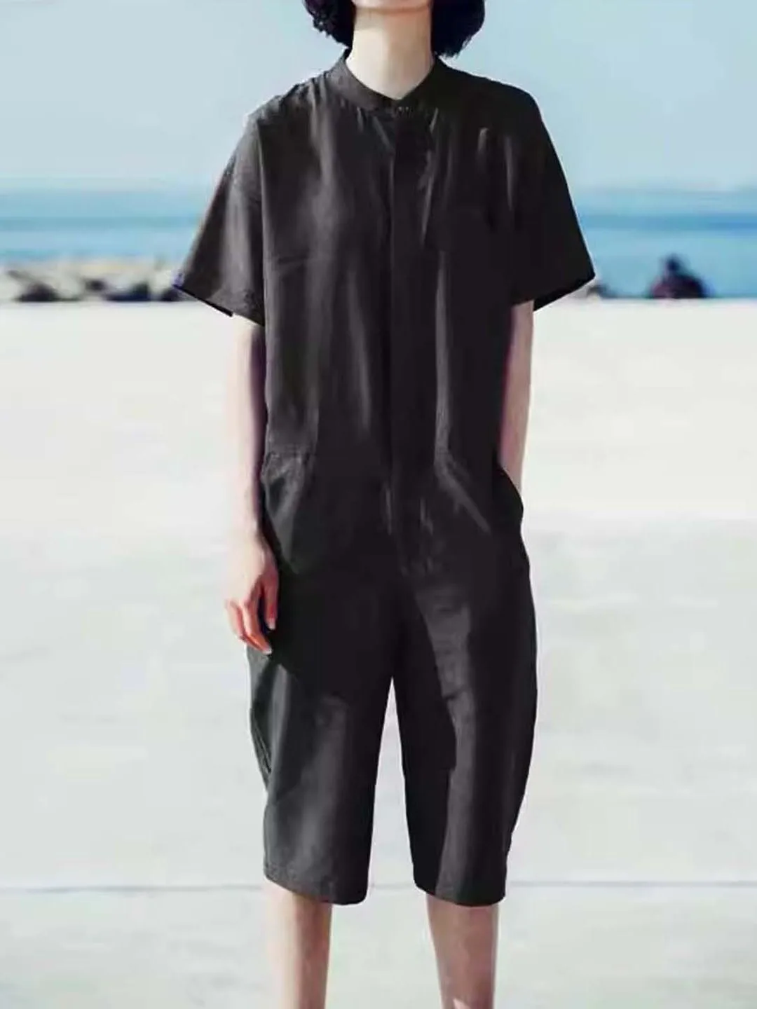 Женские летние новые брюки больших размеров в стиле ретро, рабочие, с высокой талией, прямые, 5-точечные брюки для пар
Женские летние новые брюки больших размеров в стиле ретро, рабочие, с высокой талией, прямые, 5-точечные брюки для пар