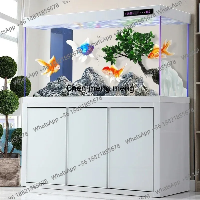 Multifunction Fish Tanks Aquariums Ornamental Fish Living Room Nordic Aquariums Originality Luxury Pet Products
Multifunction Fish Tanks Aquariums Ornamental Fish Living Room Nordic Aquariums Originality Luxury Pet Products