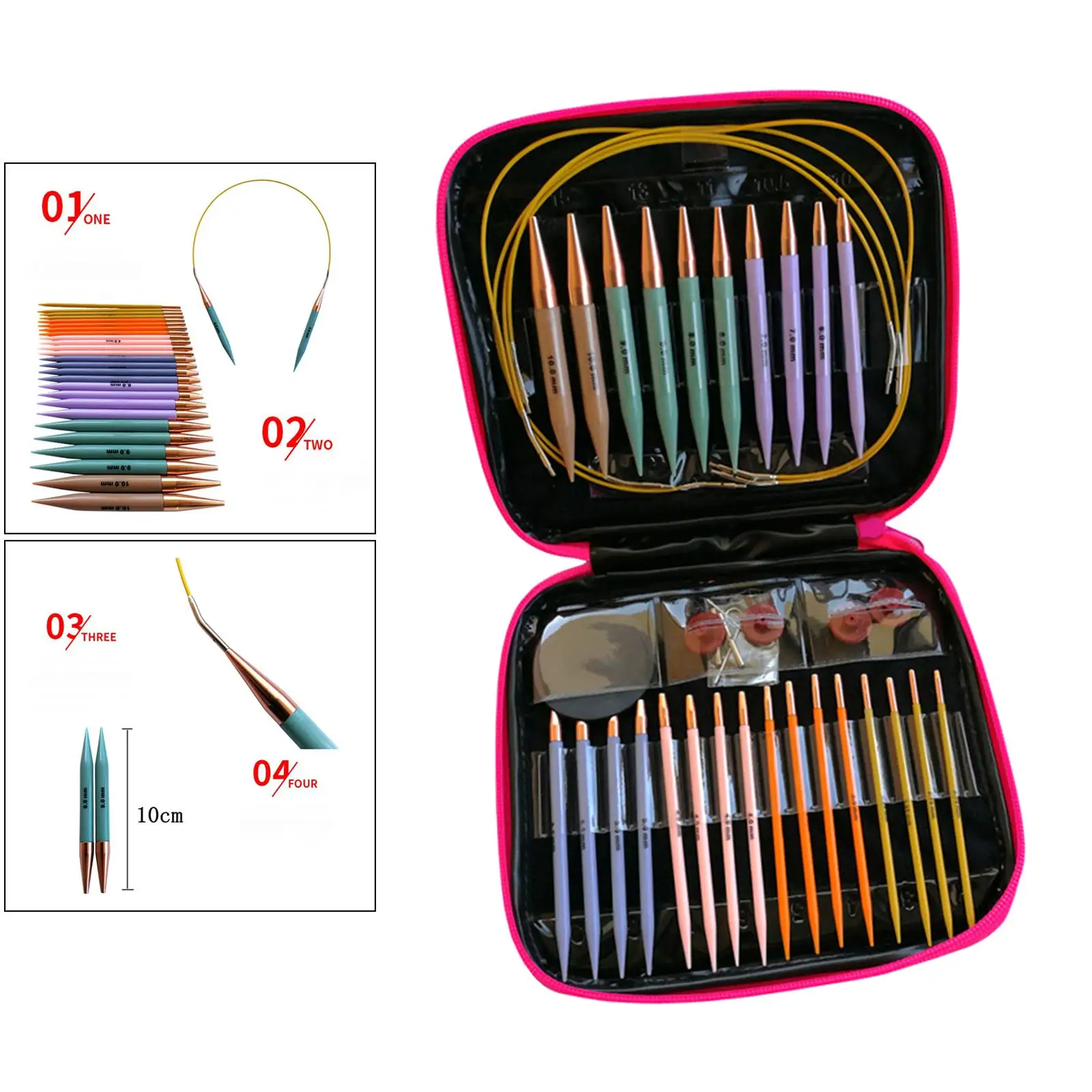 Aluminum Circular Knitting Crochet Hooks Storage Container Project
Aluminum Circular Knitting Crochet Hooks Storage Container Project