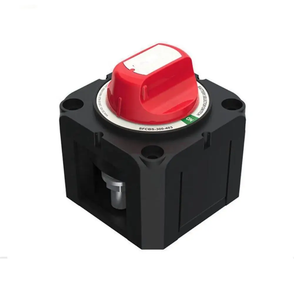 Battery isolator switch, dual-battery DC main power switch for marine RVs and yachts
Battery isolator switch, dual-battery DC main power switch for marine RVs and yachts