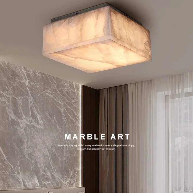 Luxury Modern Natural Marble Ceiling Lamp Led Home Decor Bedroom Ceiling Light Marble Living Room Hallway Light
Luxury Modern Natural Marble Ceiling Lamp Led Home Decor Bedroom Ceiling Light Marble Living Room Hallway Light