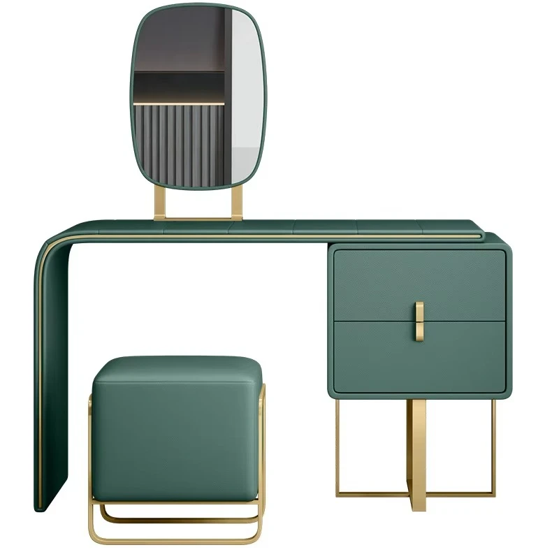 Modern minimalist home leather furniture, small luxury style dressing table
Modern minimalist home leather furniture, small luxury style dressing table