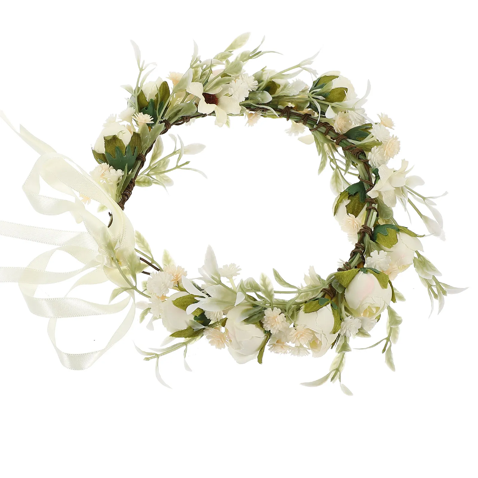 Rose Flower Crown Headband for Women Flexible Floral Crown with Realistic Roses Wedding Party Masquerade Fashion Show
Rose Flower Crown Headband for Women Flexible Floral Crown with Realistic Roses Wedding Party Masquerade Fashion Show