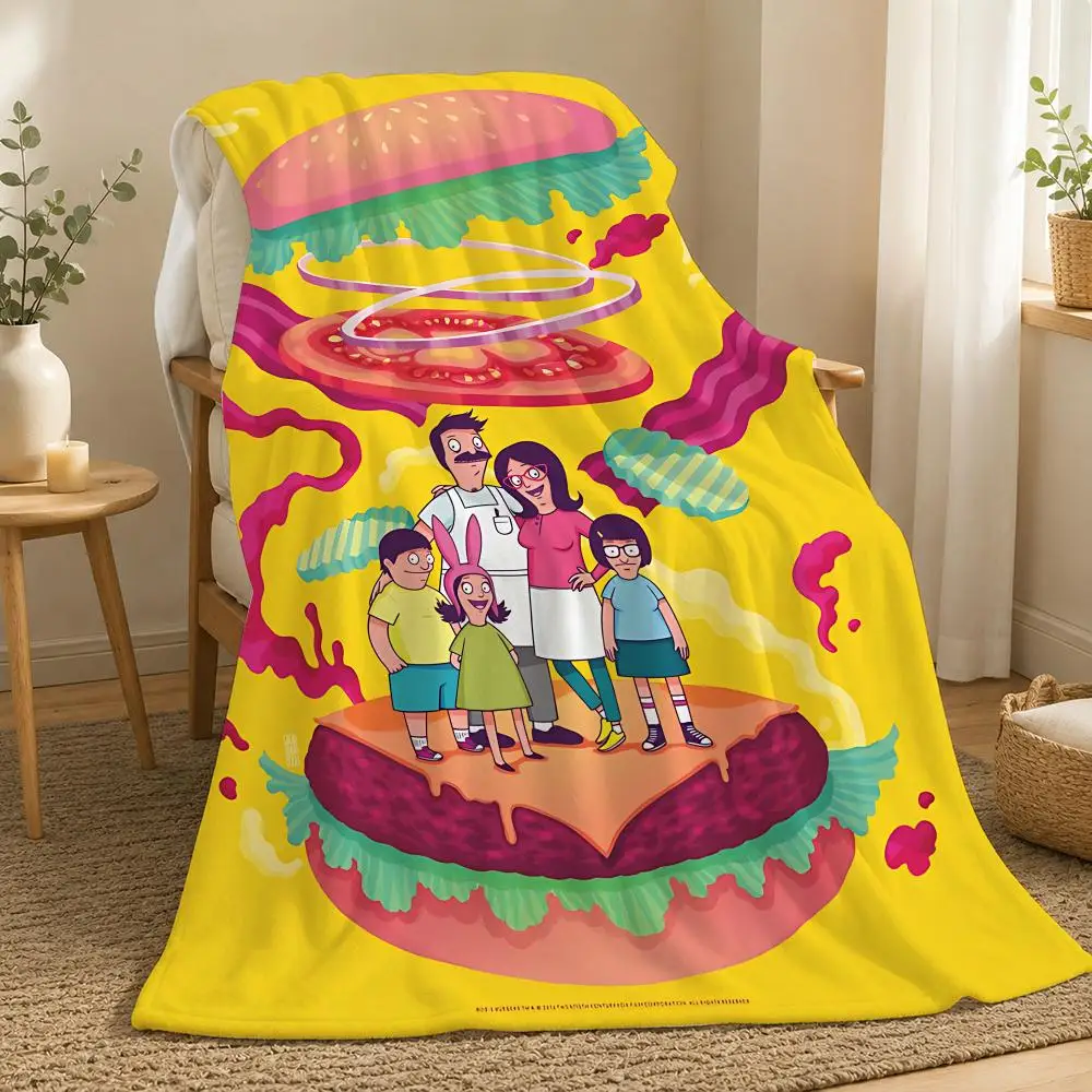 Bobs Burgers Cartoon Throw 240g flannel blanket, suitable for sofas, beds, offices, exquisite gift blankets
Bobs Burgers Cartoon Throw 240g flannel blanket, suitable for sofas, beds, offices, exquisite gift blankets