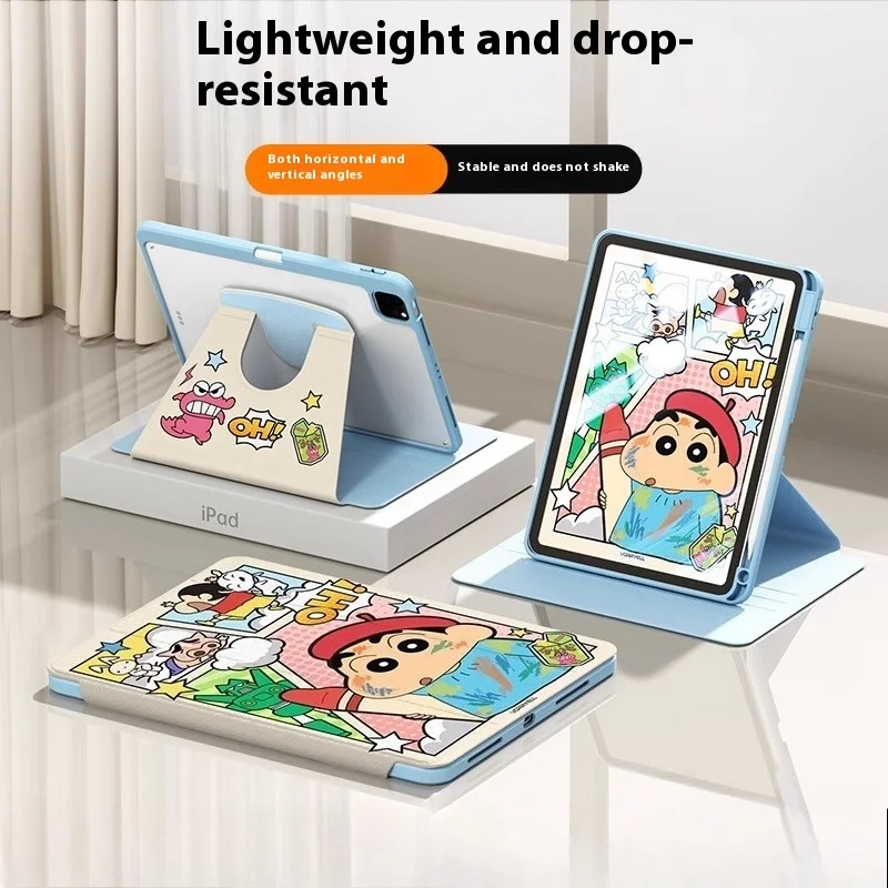 MINISO Crayon Shin-chan для iPad Case Air 4 5 Mini 6 7 10th 11th Gen Защитный чехол Funda IPAD A16 Pro 4 5 6 Tablet Smart Cover
MINISO Crayon Shin-chan для iPad Case Air 4 5 Mini 6 7 10th 11th Gen Защитный чехол Funda IPAD A16 Pro 4 5 6 Tablet Smart Cover