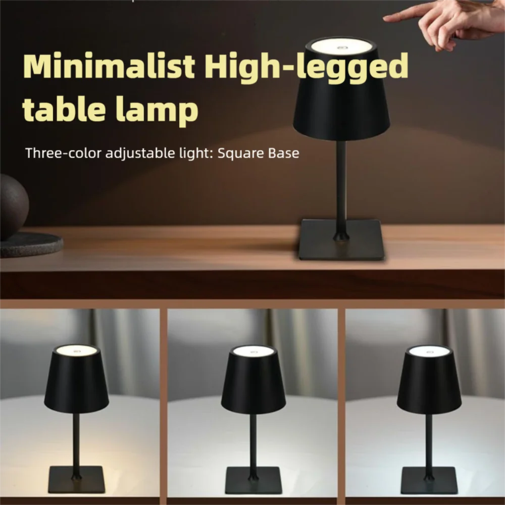 Rechargeable Table Lamp 3 Levels Dimmable Touch Switch LED Night Light Eye Protection Energy Saving High-legged Desk Lamp
Rechargeable Table Lamp 3 Levels Dimmable Touch Switch LED Night Light Eye Protection Energy Saving High-legged Desk Lamp