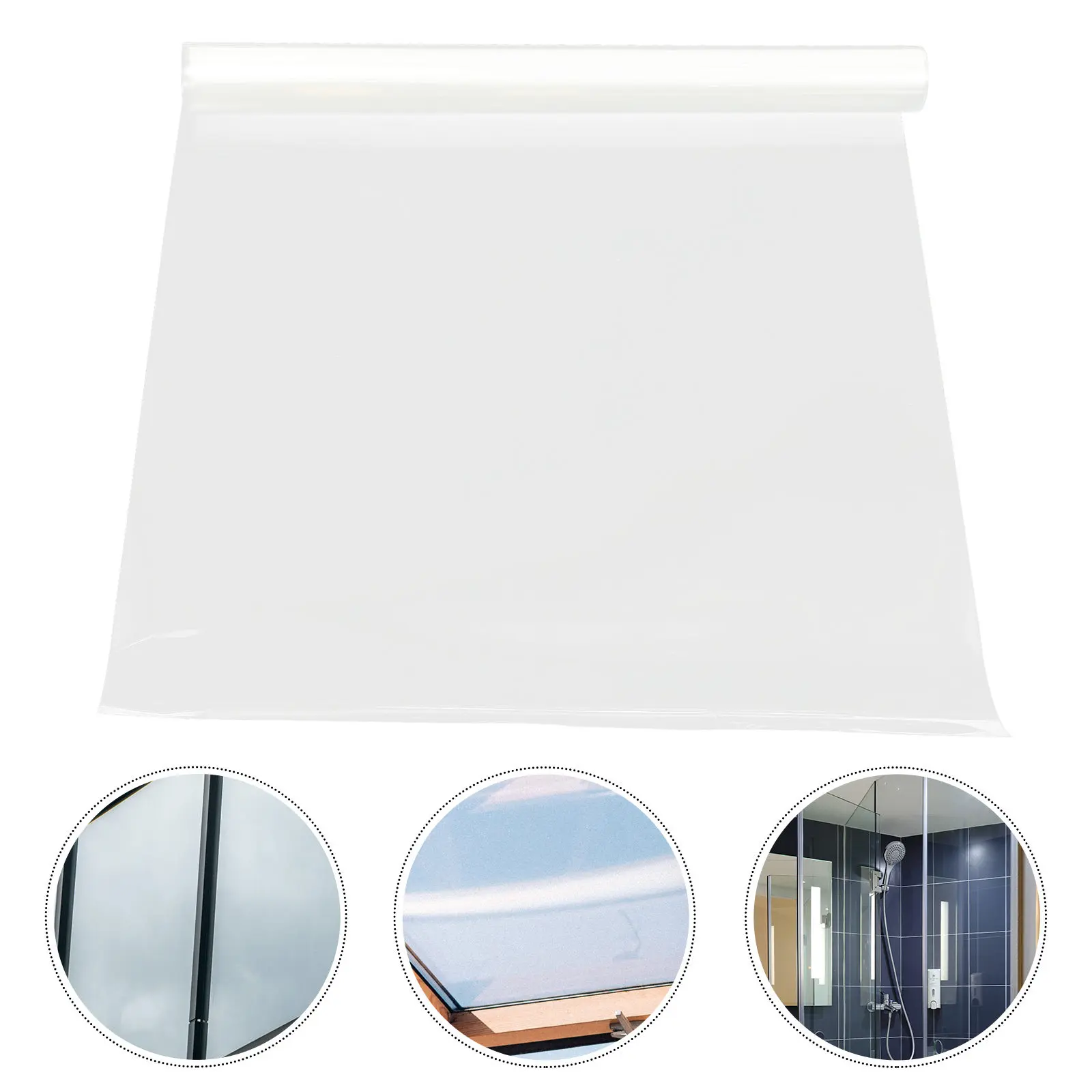 1 Sheet Free-Cut Clear Glass Door Film Single-Sided Adhesive Anti-Explosion Protective Film for Bathroom Office Kitchen Glass
1 Sheet Free-Cut Clear Glass Door Film Single-Sided Adhesive Anti-Explosion Protective Film for Bathroom Office Kitchen Glass