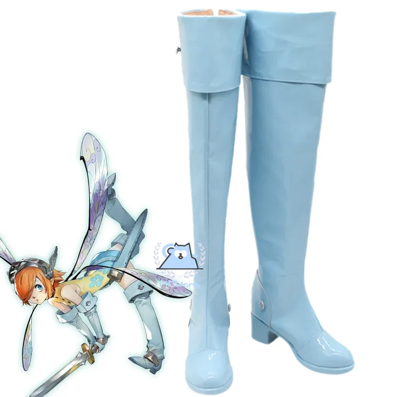 FC6Game King Fantasy Gallica Cosplay Shoes Boots Garika Cosplay Leather Boots Blue Long Shoes For Hallowmas Carnival Role Pl @ F
FC6Game King Fantasy Gallica Cosplay Shoes Boots Garika Cosplay Leather Boots Blue Long Shoes For Hallowmas Carnival Role Pl @ F