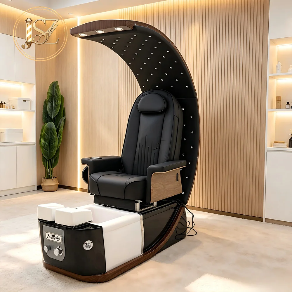 Spa Pedicure Elegant Modern High Back Chair Suite Commercial Grade Nail Salon Foot Care Chair
Spa Pedicure Elegant Modern High Back Chair Suite Commercial Grade Nail Salon Foot Care Chair