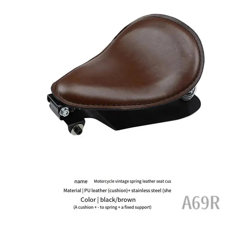 A69R-YY-184 Motorcycle Modification Accessories Retro Modified Cushion Seat Bag Retro Spring Leather Seat Cushion
A69R-YY-184 Motorcycle Modification Accessories Retro Modified Cushion Seat Bag Retro Spring Leather Seat Cushion