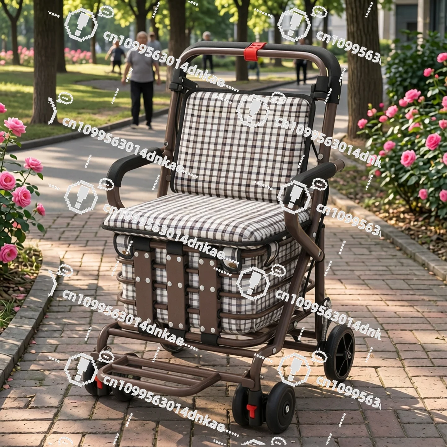 The Elderly Walking Trolley Trolley Four-wheel Assisted Walking Artifact Elderly Walking Shopping Cart Trolley
The Elderly Walking Trolley Trolley Four-wheel Assisted Walking Artifact Elderly Walking Shopping Cart Trolley