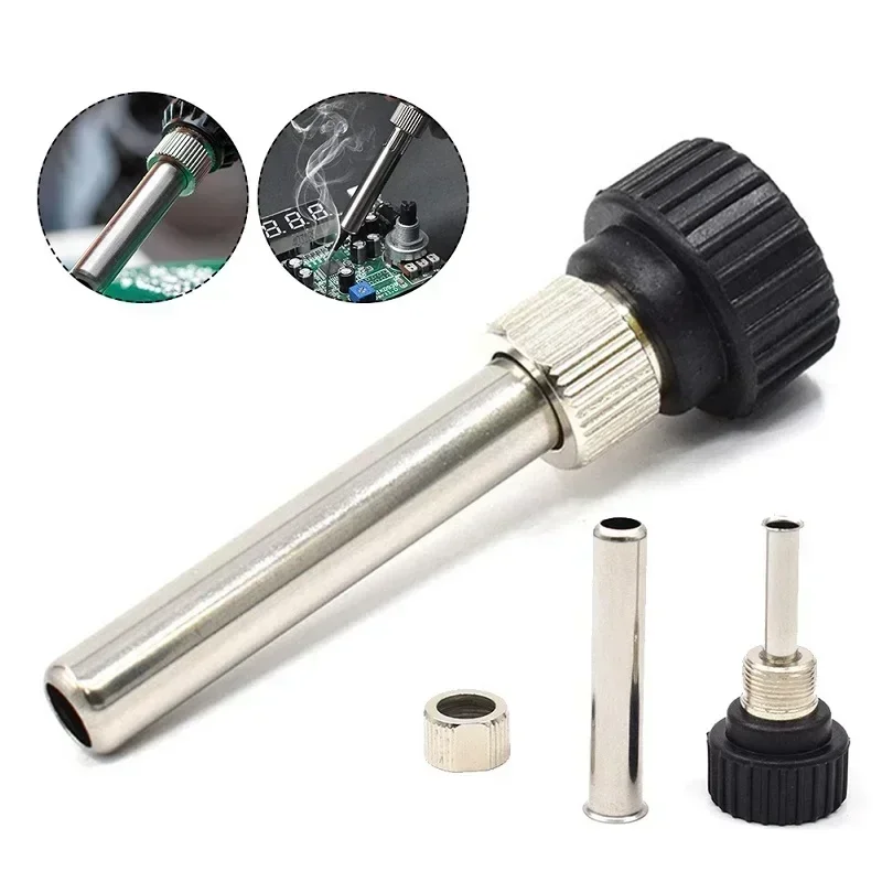 Universal Soldering Iron Welding Station Handle Accessories Three-piece Set 936 / 203H / 205H High Temperature Resistant Sleeve
Universal Soldering Iron Welding Station Handle Accessories Three-piece Set 936 / 203H / 205H High Temperature Resistant Sleeve