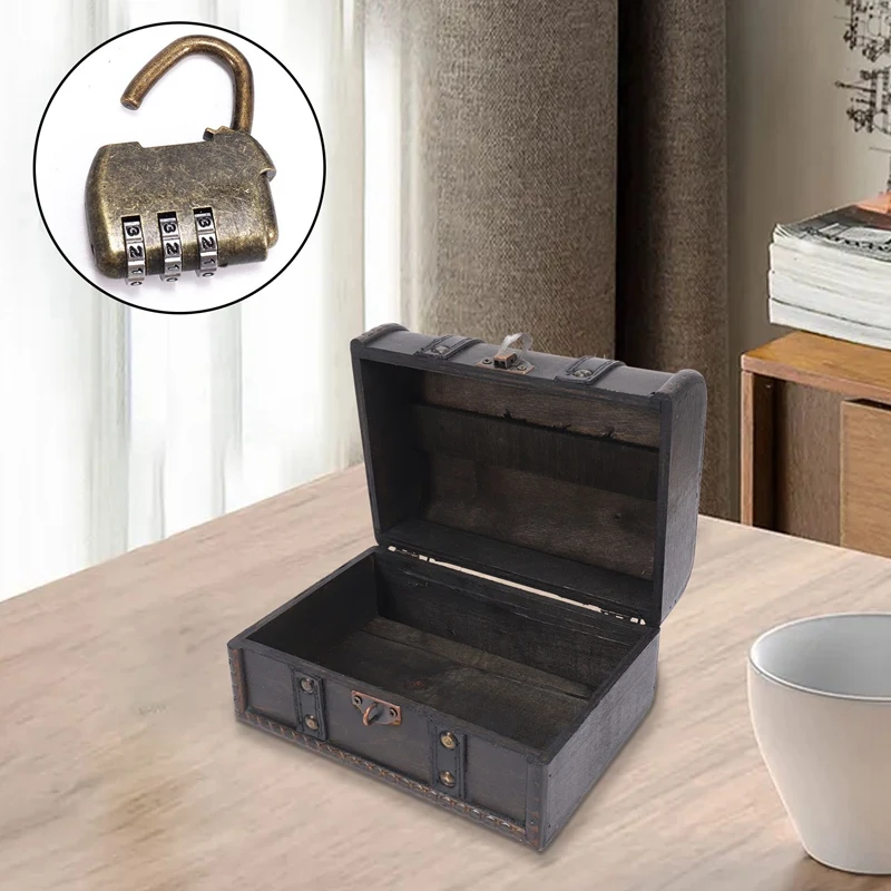 Rog-eyRetro Treasure Chest Vintage Wooden Storage Box Antique Style Jewelry Organizer for Wardrobe Jewerly Box Trinket Box
Rog-eyRetro Treasure Chest Vintage Wooden Storage Box Antique Style Jewelry Organizer for Wardrobe Jewerly Box Trinket Box
