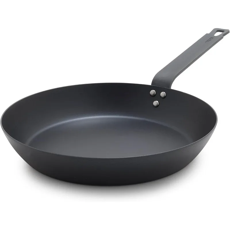 x Bobby Flay 12" Carbon Steel Frying Pan Skillet, Pre-Seasoned, Naturally Nonstick, PFAS-Free, Heavy-Duty, High-Heat Safe,
x Bobby Flay 12" Carbon Steel Frying Pan Skillet, Pre-Seasoned, Naturally Nonstick, PFAS-Free, Heavy-Duty, High-Heat Safe,