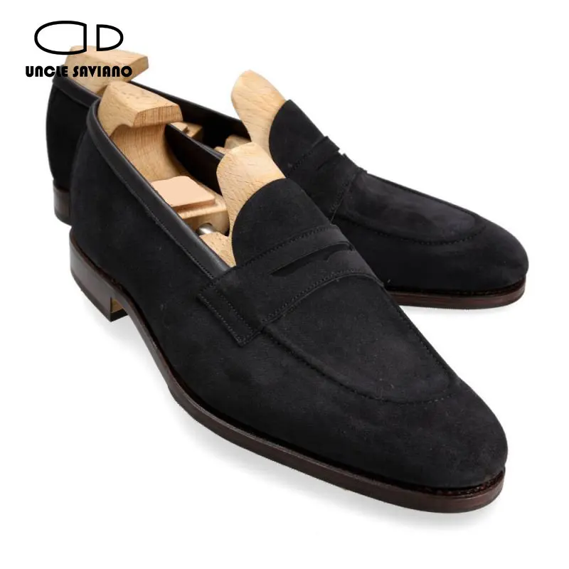 Uncle Saviano Elegent Loafers Men Shoes Fashion Daily Office Man Shoe Suede Leather Handmade Business Designer Shoes for Men
Uncle Saviano Elegent Loafers Men Shoes Fashion Daily Office Man Shoe Suede Leather Handmade Business Designer Shoes for Men