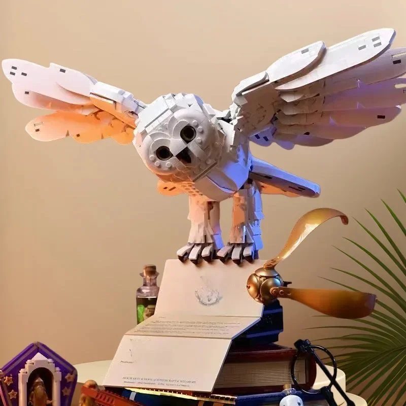 MOC White Owl Building Blocks Magical Animal Model DIY Assembly Brick Toy Home Decoration Collection Gift Desktop Decoration
MOC White Owl Building Blocks Magical Animal Model DIY Assembly Brick Toy Home Decoration Collection Gift Desktop Decoration