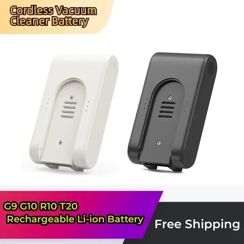 25.2v 2500mAh Replacement Battery for Dreametech G9 G10 R10 R10Pro T10 T20 Cordless Vacuum Cleaner Rechargeable Li-ion Battery
25.2v 2500mAh Replacement Battery for Dreametech G9 G10 R10 R10Pro T10 T20 Cordless Vacuum Cleaner Rechargeable Li-ion Battery