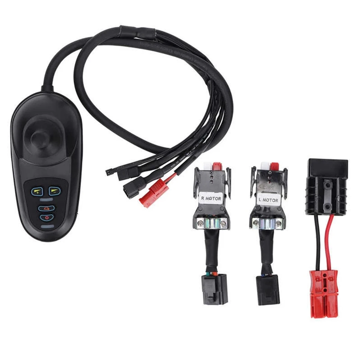 Electric Wheel Chair Joystick Controller Replacement Brushed 4P Joystick Controller with Brake Wheel Chair Controller
Electric Wheel Chair Joystick Controller Replacement Brushed 4P Joystick Controller with Brake Wheel Chair Controller