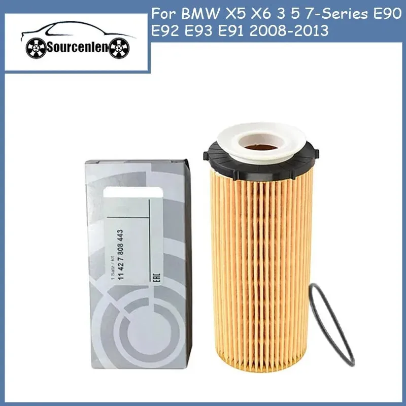 Масляный фильтр 11427808443 11427-808-443, подходит для BMW X5 X6 3 5 7-Series E90 E92 E93 E91 2008-2013
Масляный фильтр 11427808443 11427-808-443, подходит для BMW X5 X6 3 5 7-Series E90 E92 E93 E91 2008-2013