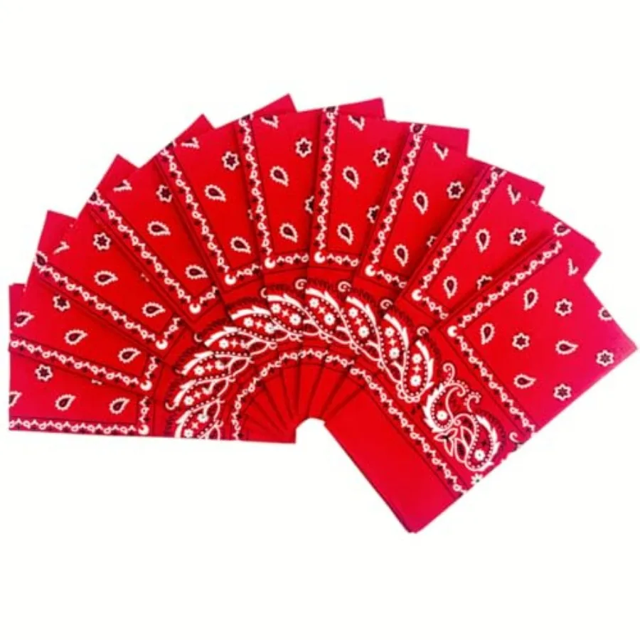 Vamqor 100% Cotton 10 Pack Fine Bandanas
Vamqor 100% Cotton 10 Pack Fine Bandanas
