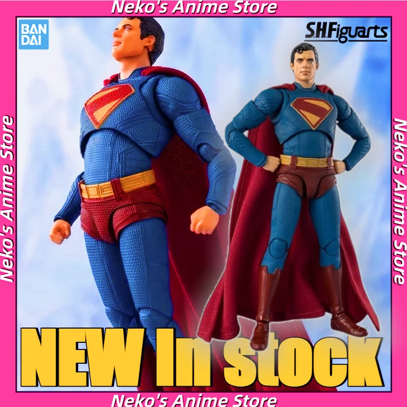 In Stock Bandai S.H.Figuarts SHF DC Universe Superman Action Figure Anime Model Trendy Toys Desktop Doll Collectibles Gift
In Stock Bandai S.H.Figuarts SHF DC Universe Superman Action Figure Anime Model Trendy Toys Desktop Doll Collectibles Gift