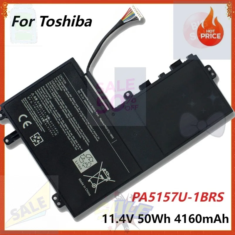 PA5157U-1BRS Laptop Battery for Toshiba Satelite U940 M40 M50T E55 E55T-A5320 E45T E45T-A4100 E45T U940 M40t-AT02S M50-A 50Wh
PA5157U-1BRS Laptop Battery for Toshiba Satelite U940 M40 M50T E55 E55T-A5320 E45T E45T-A4100 E45T U940 M40t-AT02S M50-A 50Wh