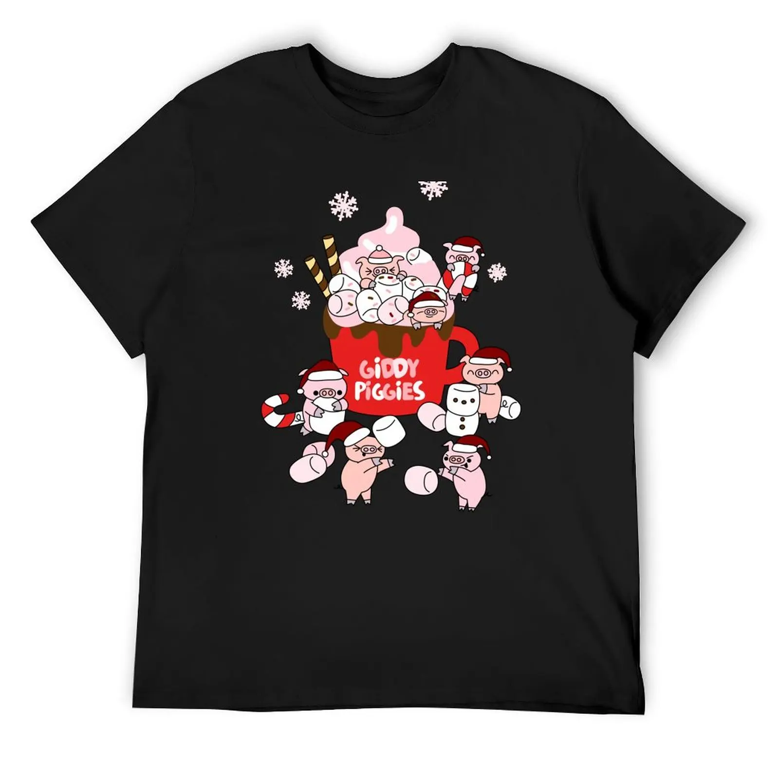 Giddy Piggies Holiday Hot Cocoa T-Shirt summer tops new edition quick-drying heavyweights mens tall t shirts
Giddy Piggies Holiday Hot Cocoa T-Shirt summer tops new edition quick-drying heavyweights mens tall t shirts