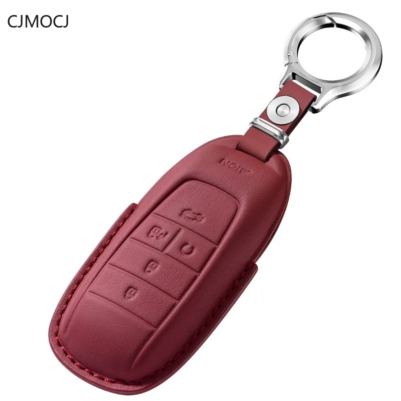 Premium Genuine Leather Key Cover Case for AION Y/ AION S Plus/V/LX /AION Max - Protective Key Fob Shell Keychain
Premium Genuine Leather Key Cover Case for AION Y/ AION S Plus/V/LX /AION Max - Protective Key Fob Shell Keychain