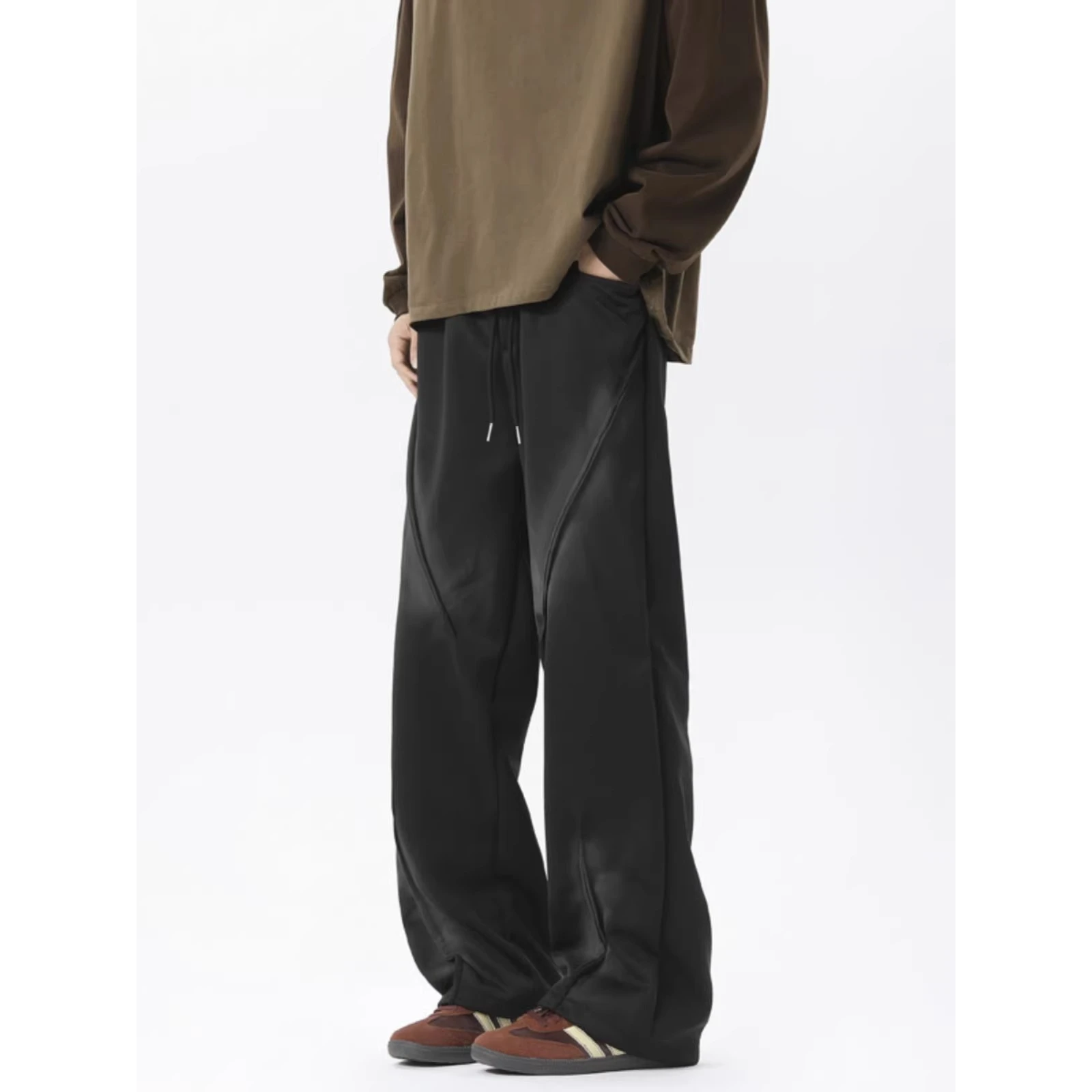 Мужские спортивные брюки Waed White Casual свободного кроя, прямые, с эффектом потертости, ветрозащитные, из смесового полиэстера и хлопка, со средней посадкой
Мужские спортивные брюки Waed White Casual свободного кроя, прямые, с эффектом потертости, ветрозащитные, из смесового полиэстера и хлопка, со средней посадкой