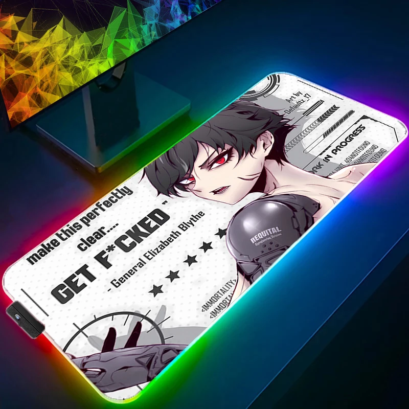 RGB Mouse Pad Anime sexy girl Large Gamer XXL Keyboard LED Desk Mouse Mat Carpet Rubber Tapis Souris Gaming Mousepad 
RGB Mouse Pad Anime sexy girl Large Gamer XXL Keyboard LED Desk Mouse Mat Carpet Rubber Tapis Souris Gaming Mousepad