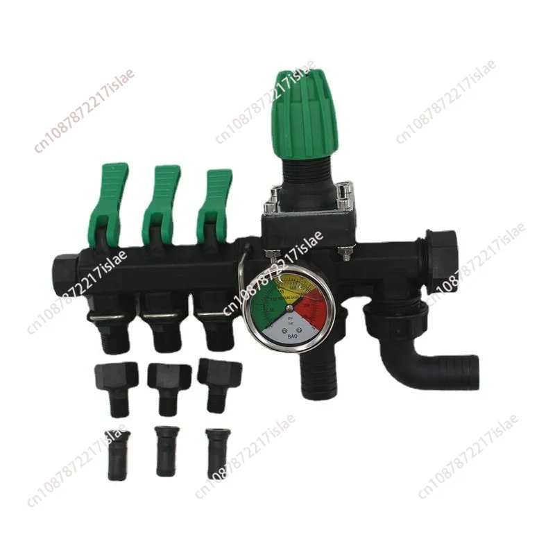 Dosing machine control valve switch 3-way three-way water separator, high-pressure shunt and stable return water
Dosing machine control valve switch 3-way three-way water separator, high-pressure shunt and stable return water
