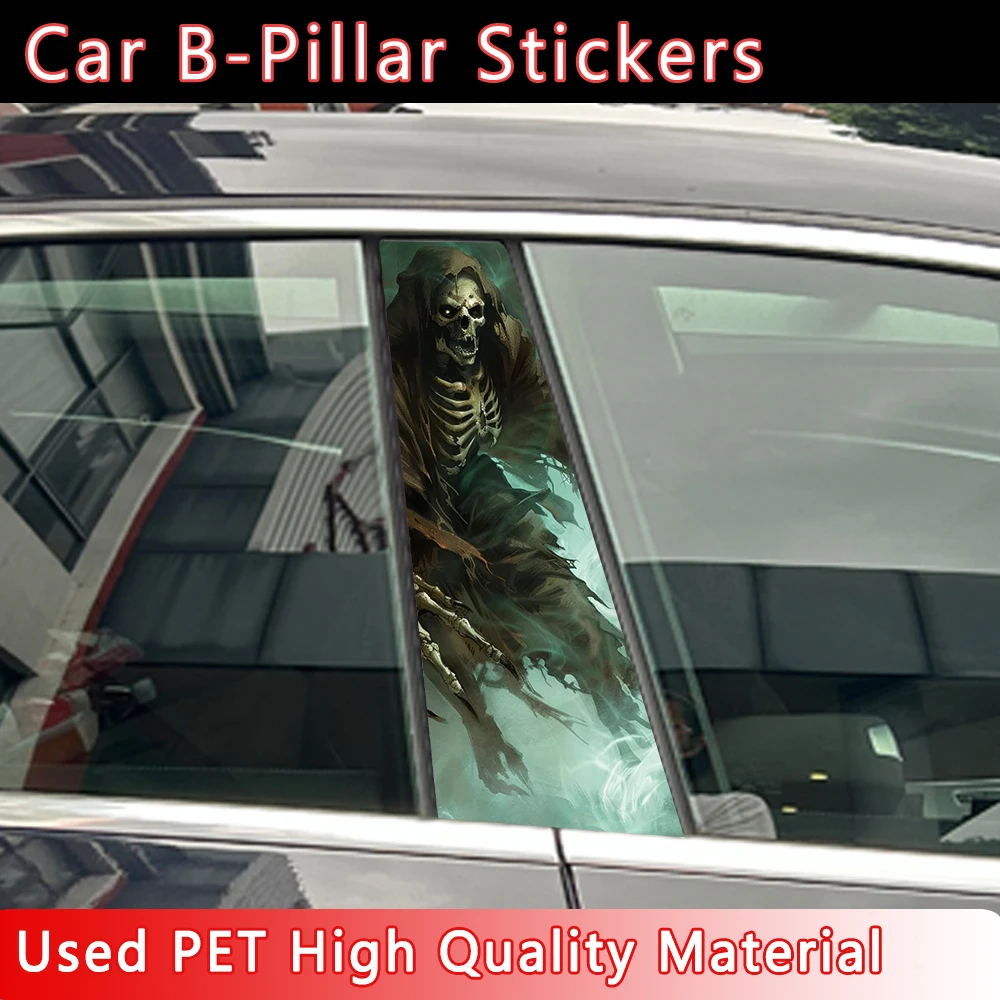 Gothic Skull Dementor Car Decal Car Stickers Auto B Pillar Waterproof Animal Decor Cover Scratches Car Doors Pillar Decals
Gothic Skull Dementor Car Decal Car Stickers Auto B Pillar Waterproof Animal Decor Cover Scratches Car Doors Pillar Decals
