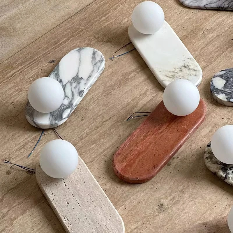 Mid-Century Modern Wall Lamp,Italian Natural Marble,Designer Style for Villa Living Room Aisle&Sample Room Decorative Wall Light
Mid-Century Modern Wall Lamp,Italian Natural Marble,Designer Style for Villa Living Room Aisle&Sample Room Decorative Wall Light