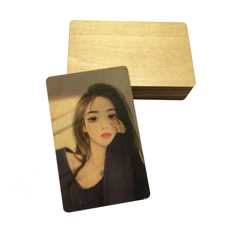 Custom Factory Wholesale Free Samples High Quality Character Avatar Landscape Wood Material Smart R4 Card
Custom Factory Wholesale Free Samples High Quality Character Avatar Landscape Wood Material Smart R4 Card