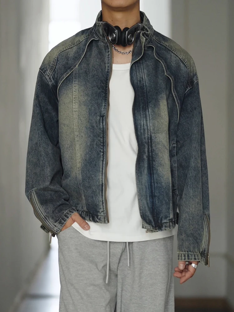 Мужская куртка Waed Denim с двойными вставками и подплечниками, в американском ретро-стиле, деконструированная, в стиле рабочей одежды, молодежный тренд, осенняя верхняя одежда
Мужская куртка Waed Denim с двойными вставками и подплечниками, в американском ретро-стиле, деконструированная, в стиле рабочей одежды, молодежный тренд, осенняя верхняя одежда