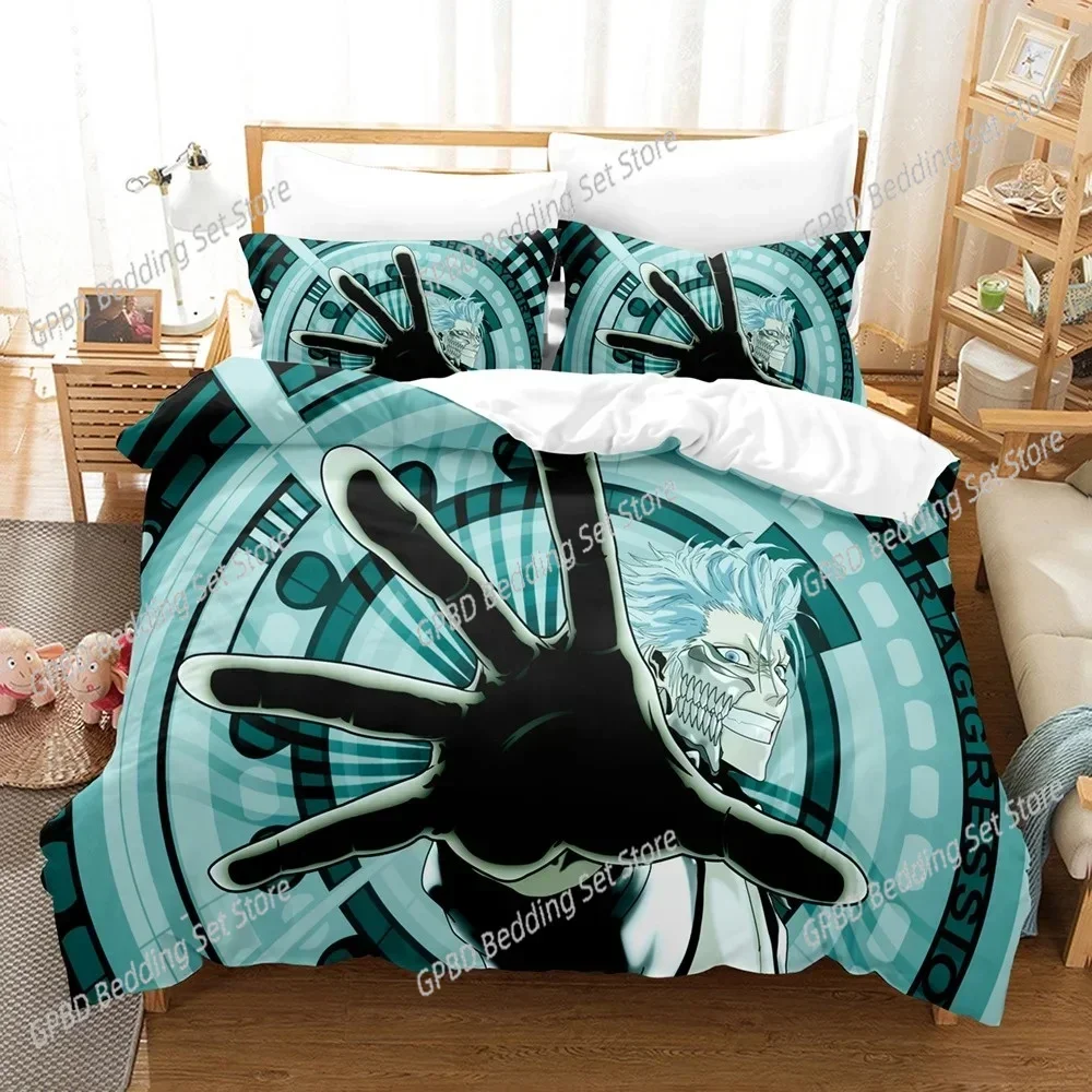 Fashion Anime 3D The Bleach 3D Bedding Set Duvet Cover Pillowcases Single Twin Full Queen King Size Home Decor Quilt Boys Gift Q
Fashion Anime 3D The Bleach 3D Bedding Set Duvet Cover Pillowcases Single Twin Full Queen King Size Home Decor Quilt Boys Gift Q