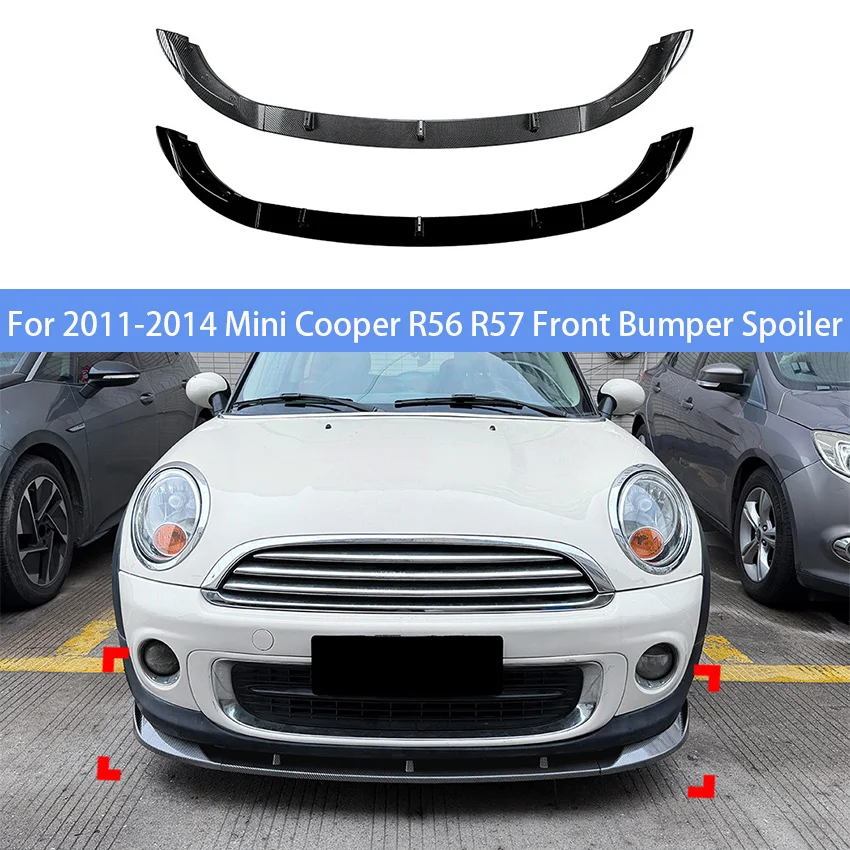 For 2011 12 13 2014 Mini Cooper R56 R57 Car Front Bumper Lip Chin Spoiler Body Kit Protector Guard Exterior Accessoris 3pcs/Set
For 2011 12 13 2014 Mini Cooper R56 R57 Car Front Bumper Lip Chin Spoiler Body Kit Protector Guard Exterior Accessoris 3pcs/Set