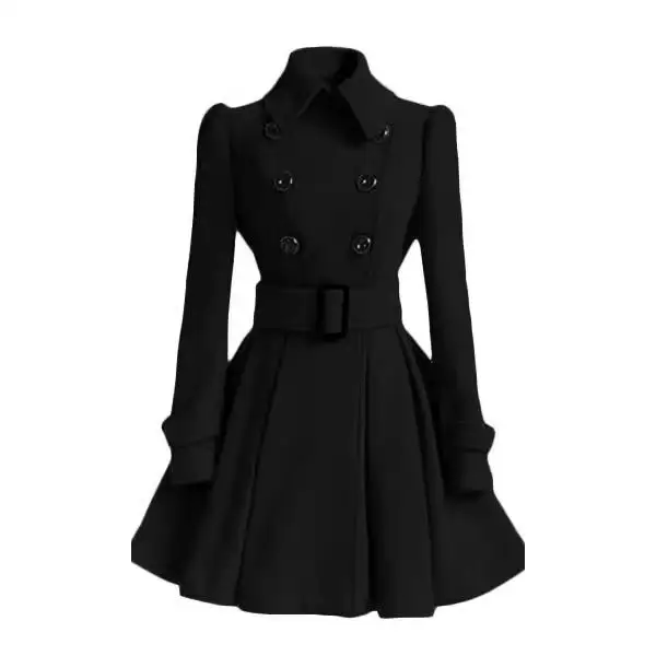 Women's Long Woolen Coat Belted Slim Fit Outerwear Cross-Border Fashion Commute Style Mid-Thick Winter Season Color
Women's Long Woolen Coat Belted Slim Fit Outerwear Cross-Border Fashion Commute Style Mid-Thick Winter Season Color