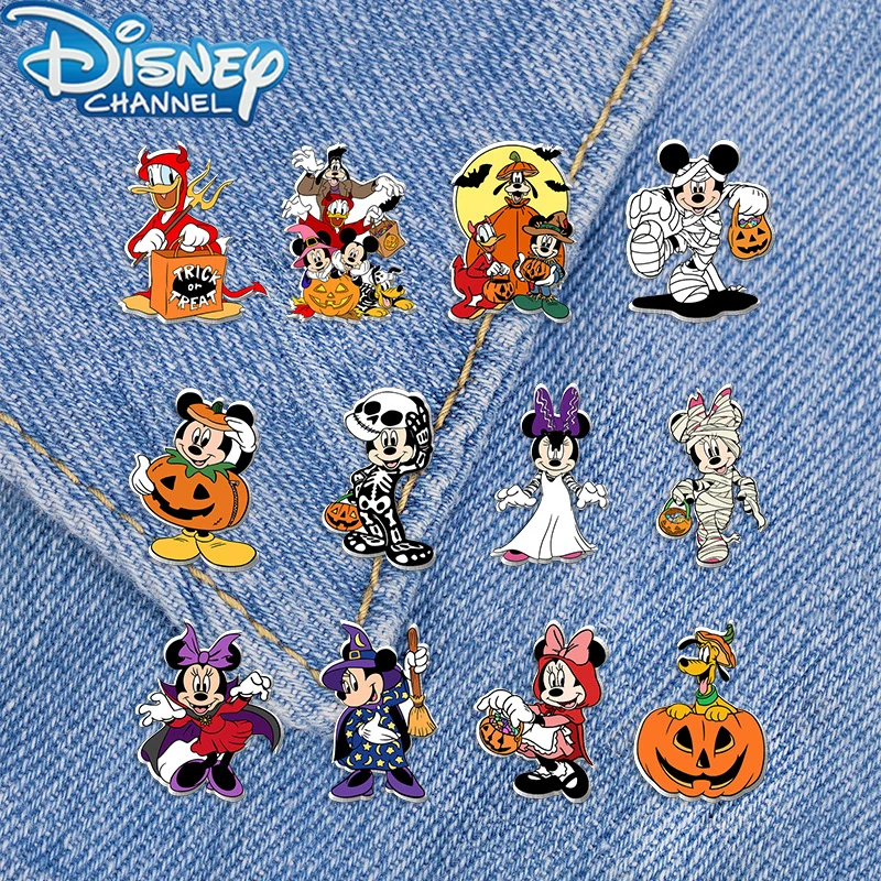 Disney Anime Mickey Mouse Halloween Styling Brooch Cartoon Mickey Minnie Acrylic Badge Decorative Accessories Children Day Gifts
Disney Anime Mickey Mouse Halloween Styling Brooch Cartoon Mickey Minnie Acrylic Badge Decorative Accessories Children Day Gifts