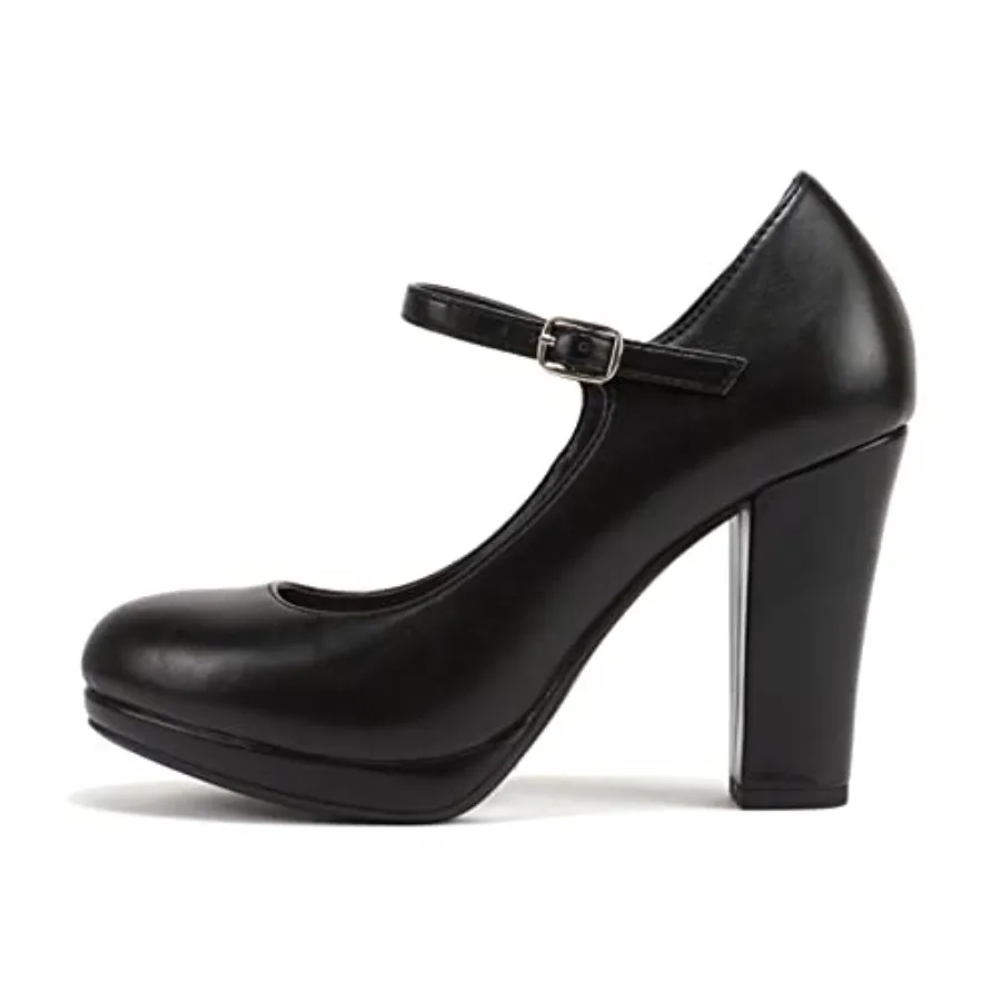 "Ayden" ~ Women Mary Jane Ankle Strap Cushion High Heel Pump Shoe
"Ayden" ~ Women Mary Jane Ankle Strap Cushion High Heel Pump Shoe