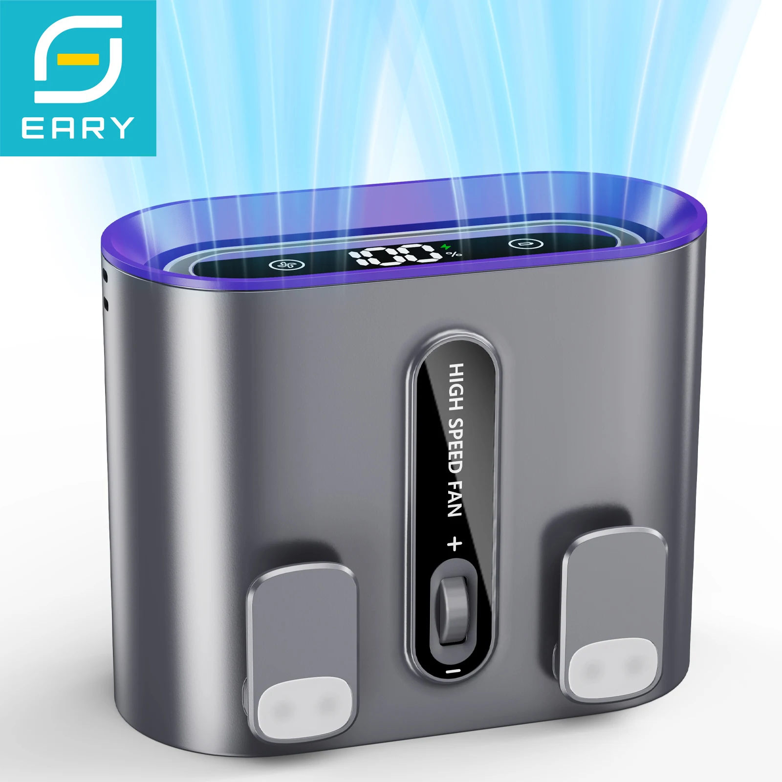 Eary Portable Waist Fan 6000mAh Rechargeable 100 Speed Personal Hand-Free Hanging Neck Fan Wearable Belt Fan for Outdoor Jobsite
Eary Portable Waist Fan 6000mAh Rechargeable 100 Speed Personal Hand-Free Hanging Neck Fan Wearable Belt Fan for Outdoor Jobsite