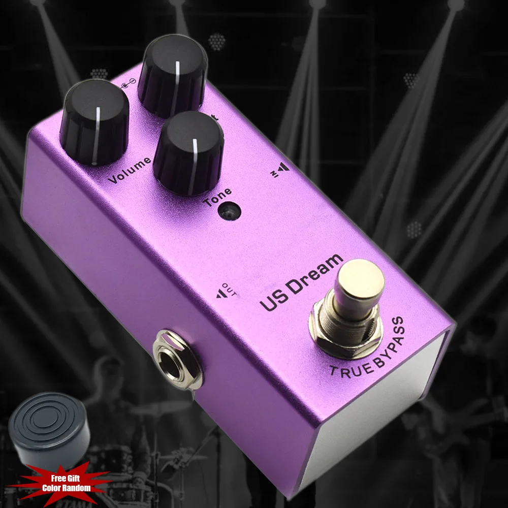 Педаль эффектов для гитары, эффект искажения, мини-одиночный US Dream DC 9V True Bypass для электрогитары
Педаль эффектов для гитары, эффект искажения, мини-одиночный US Dream DC 9V True Bypass для электрогитары