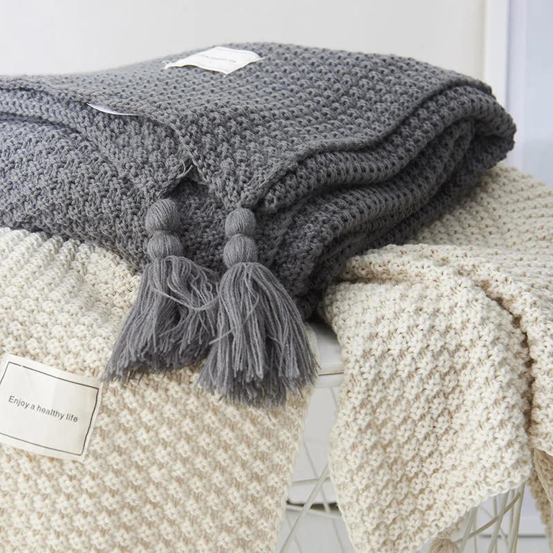 MIDSUM Nordic Style Knitted Blankets Throw Blanket For Sofa Bed Cover Office Air Conditioning Leisure Nap Blanket Tapestry Shawl
MIDSUM Nordic Style Knitted Blankets Throw Blanket For Sofa Bed Cover Office Air Conditioning Leisure Nap Blanket Tapestry Shawl