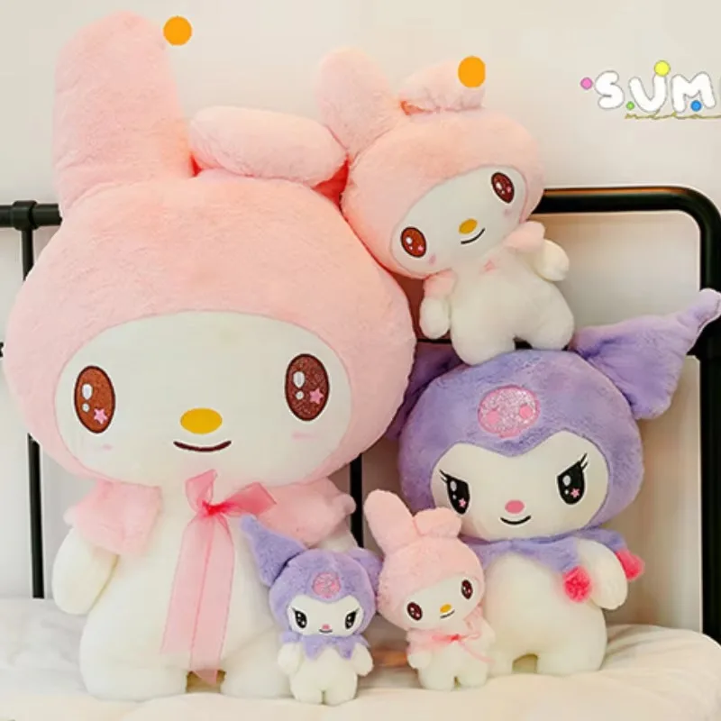 80cm Big Size Sanrio Kuromi My Melody Cartoon Anime Plush Stuffed Doll Room Plushies Bolster Ornaments Children Holiday Gift
80cm Big Size Sanrio Kuromi My Melody Cartoon Anime Plush Stuffed Doll Room Plushies Bolster Ornaments Children Holiday Gift
