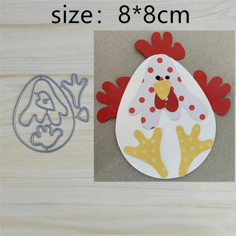 Easter Chicken Crown Metal Cut Dies Stencils for Scrapbooking Stamp/Photo Album Decorative Embossing DIY Paper Cards 
Easter Chicken Crown Metal Cut Dies Stencils for Scrapbooking Stamp/Photo Album Decorative Embossing DIY Paper Cards