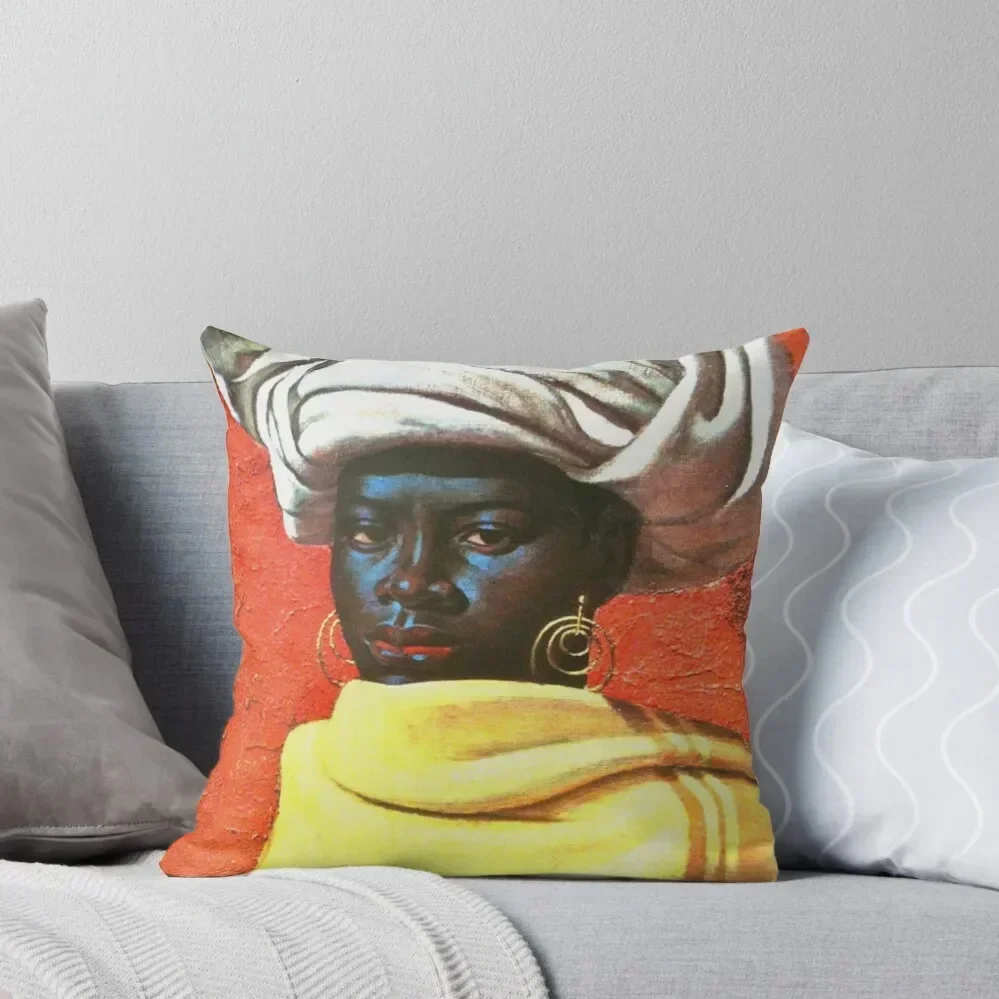Vladimir Tretchikoff Vintage Painting, Famous Art reproduction, African Fashion Illustration Throw Pillow
Vladimir Tretchikoff Vintage Painting, Famous Art reproduction, African Fashion Illustration Throw Pillow