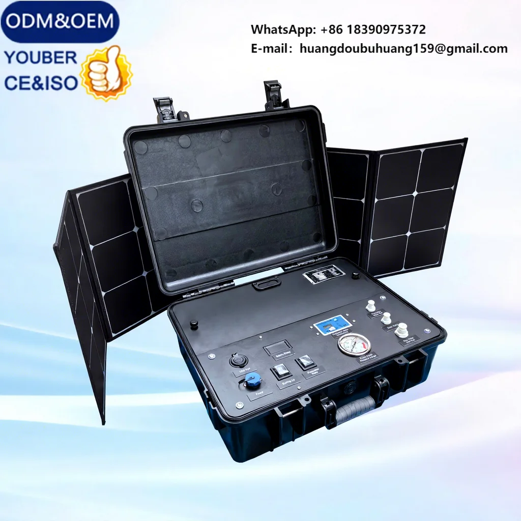 DC12V 25L/H Solar Desalination Reverse Osmosis Drinking Water System Camping Hiking Emergency Outdoor Portable Water Filter
DC12V 25L/H Solar Desalination Reverse Osmosis Drinking Water System Camping Hiking Emergency Outdoor Portable Water Filter