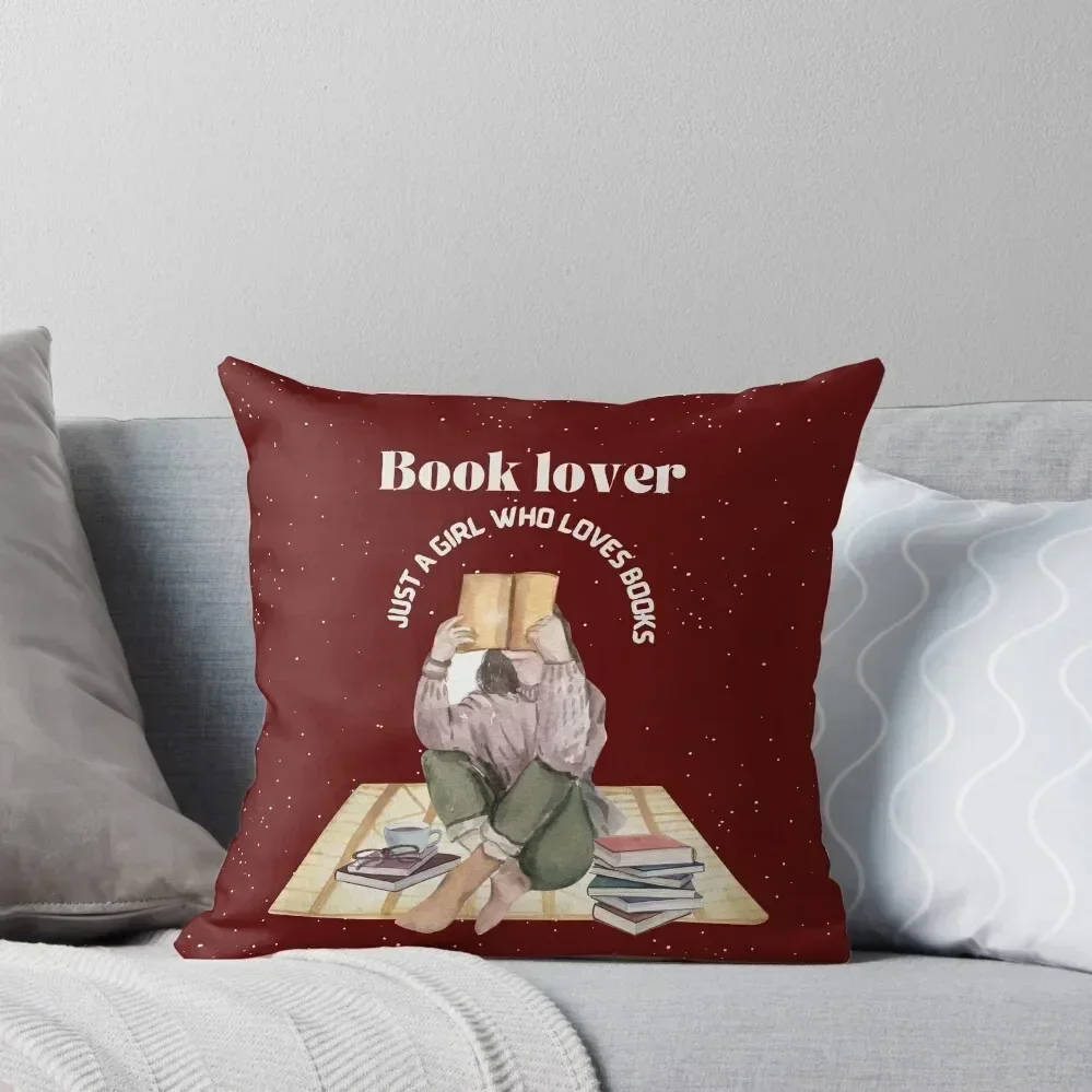 book lovers just a girl who loves books Throw Pillow Cushion Cover Luxury Christmas Cushion For Home pillow
book lovers just a girl who loves books Throw Pillow Cushion Cover Luxury Christmas Cushion For Home pillow